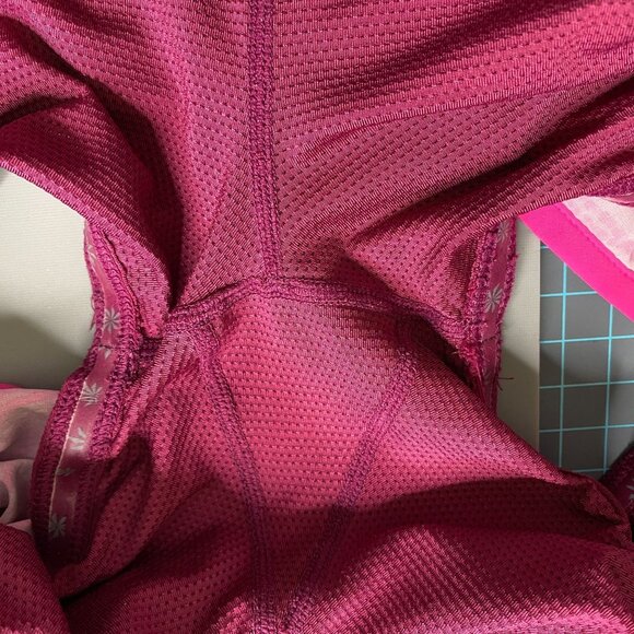 Athleta women's tennis workout skirt size 10 pink purple Athleisure Lined - Picture 10 of 10